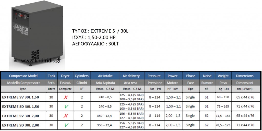 EXTREME S -30L NARDI